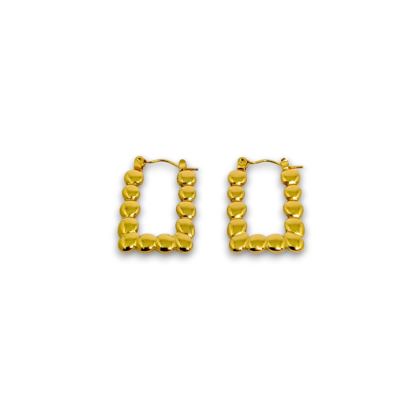 Golden Hoop Earrings