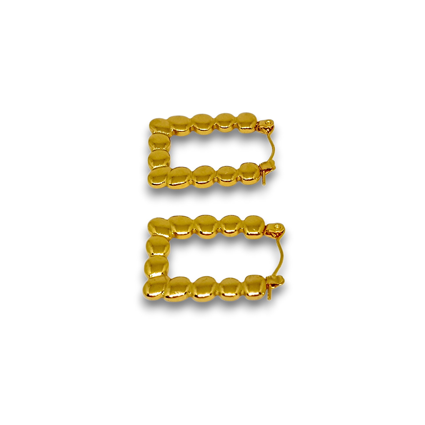 Golden Hoop Earrings