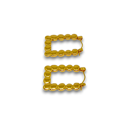 Golden Hoop Earrings