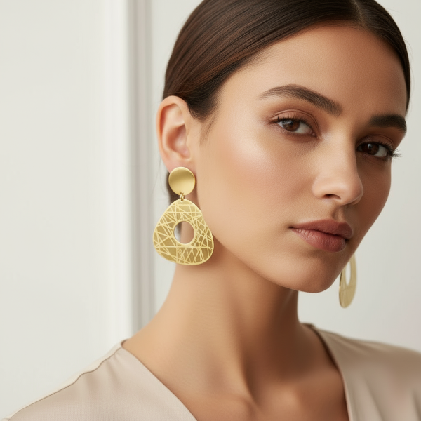 Triangle Stud Earrings