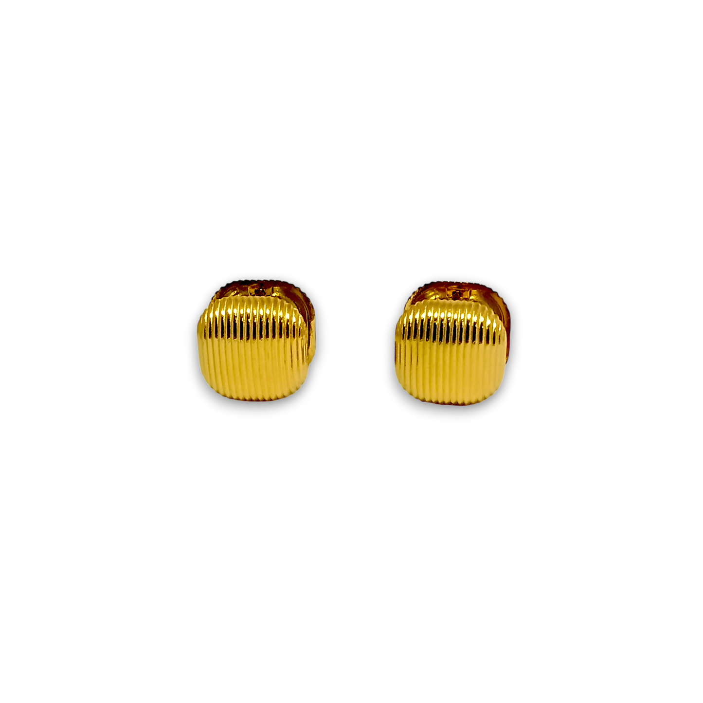 Golden English Lock Earrings