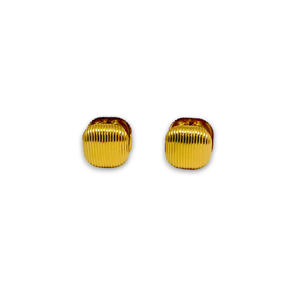 Golden English Lock Earrings