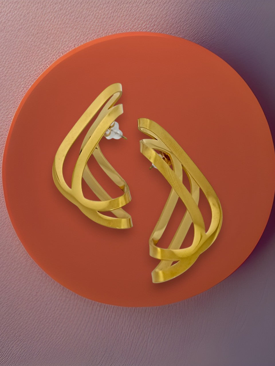 Spiral Stud Earrings