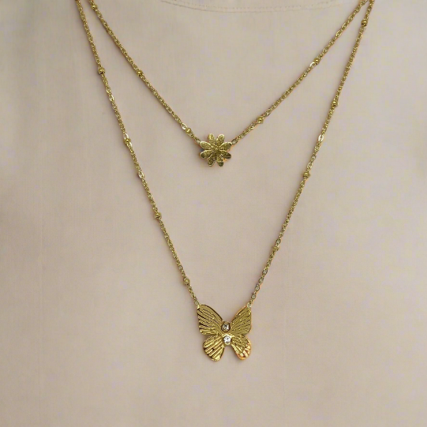 butterfly double chain