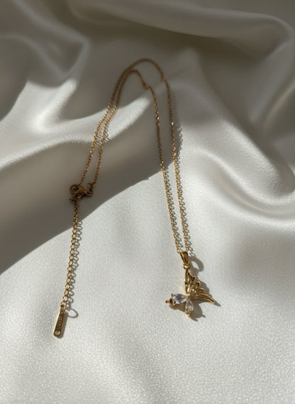 butterfly shaped pendant