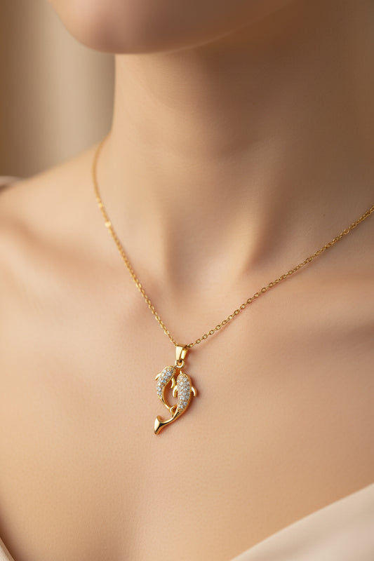 Fish Pendant Necklace