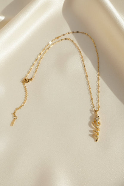 Snake Pendant Necklace